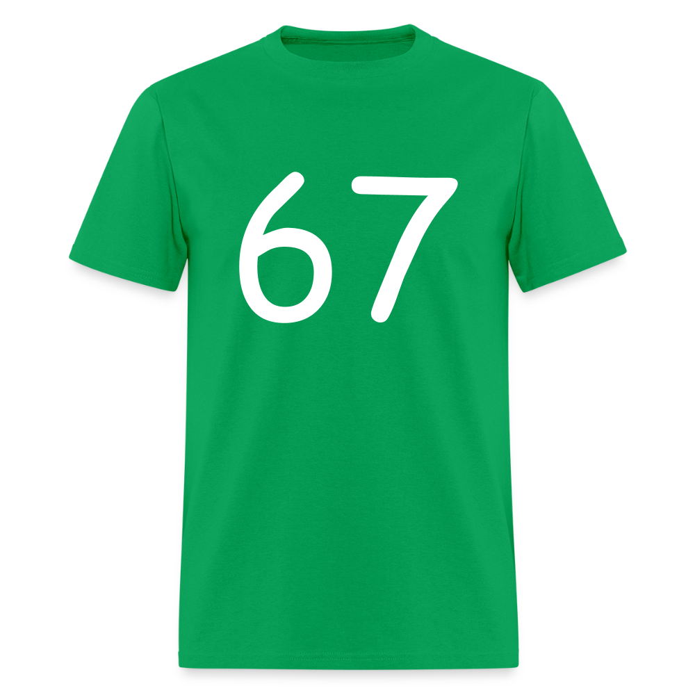 6 7 Shirt WOW - bright green