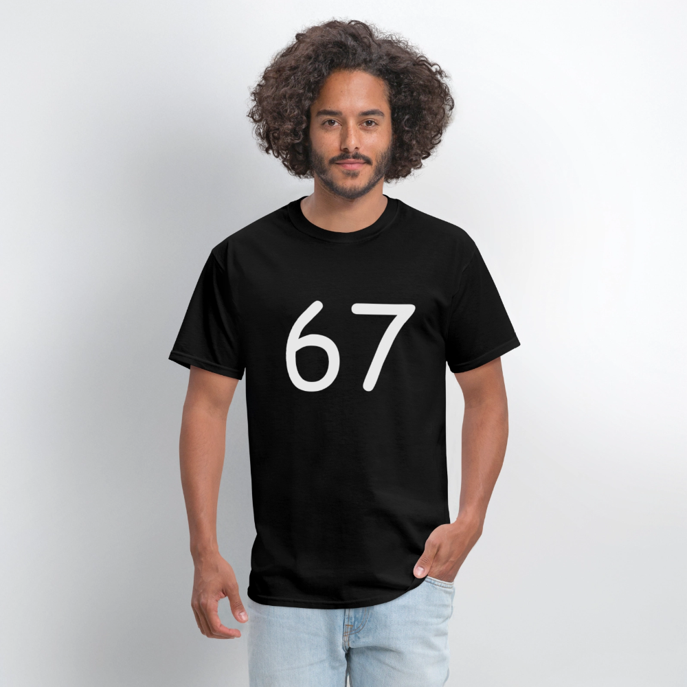 6 7 Shirt WOW - black