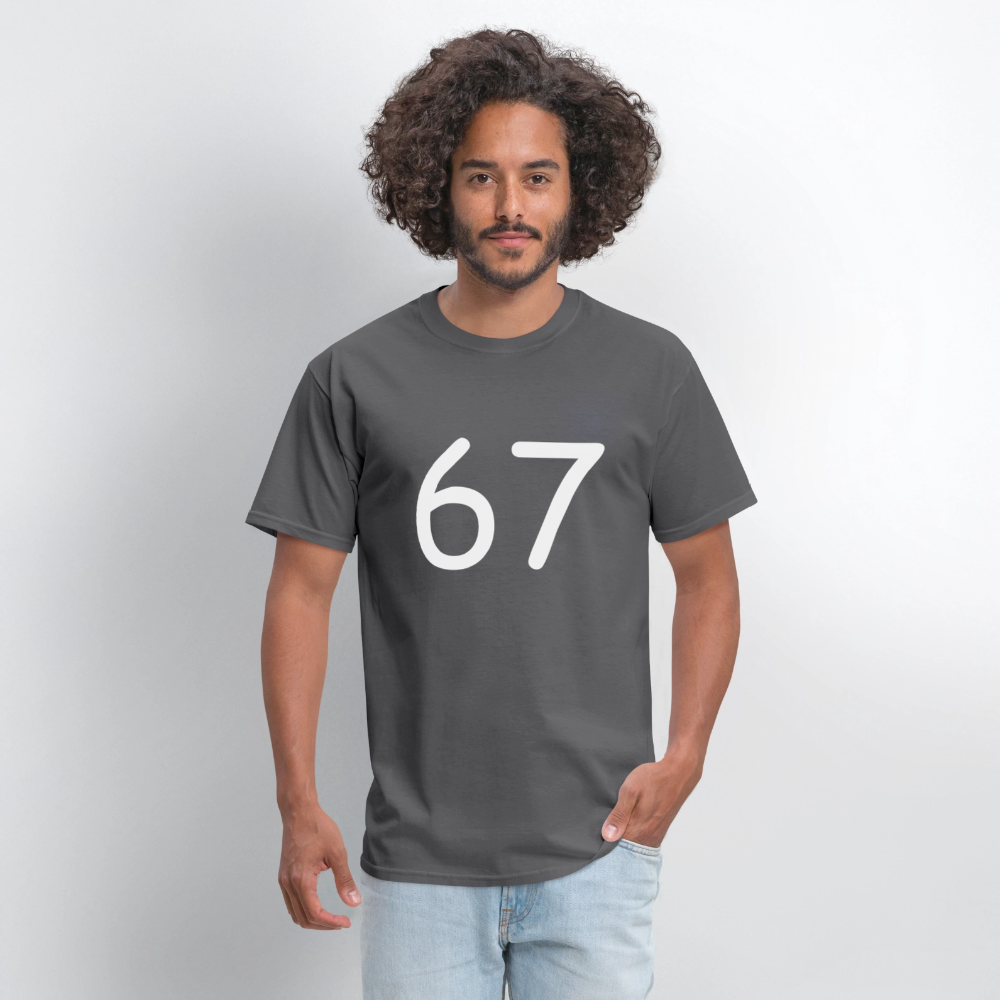 6 7 Shirt WOW - charcoal