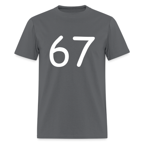 6 7 Shirt WOW - charcoal